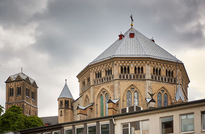 Low angle view of cathedral against sky