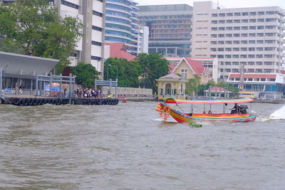 View of buildings in city