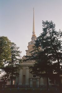 Low angle view of a temple