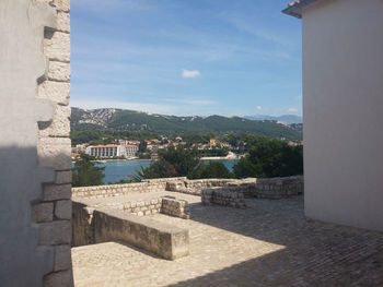 Built structure with trees in background