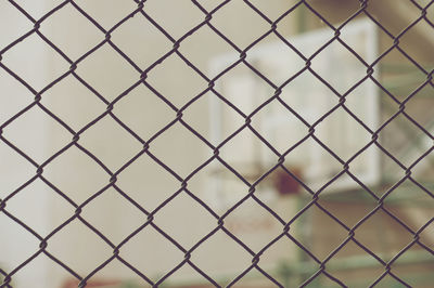 Full frame shot of chainlink fence