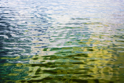 Full frame shot of rippled water