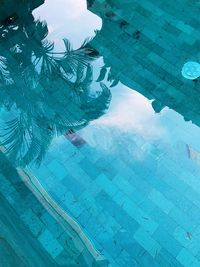 High angle view of cityscape