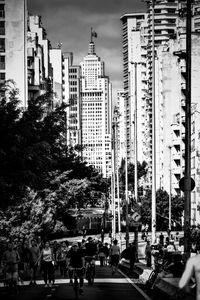 Buildings in city