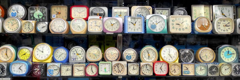 large group of objects