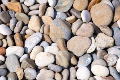 Full frame shot of stones