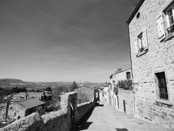 Panoramic view of historic building against sky