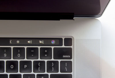 Close-up of computer keyboard