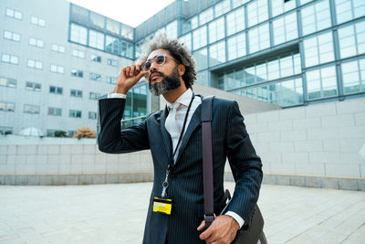 Young man using mobile phone