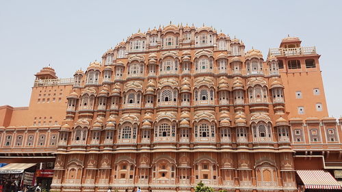 Low angle view of historical building against sky