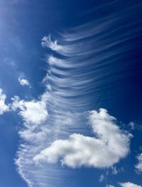 Low angle view of sky
