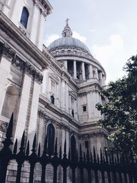 Low angle view of cathedral against sky