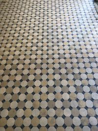 Full frame shot of tiled floor