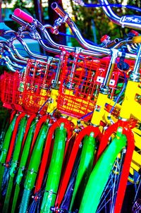 Full frame shot of multi colored pencils