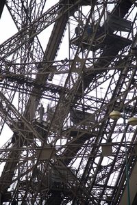 Low angle view of metal structure