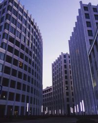 Low angle view of modern building