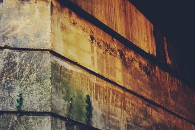 Close-up of brick wall
