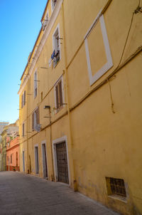 Low angle view of residential building