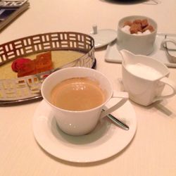 Close-up of coffee on table