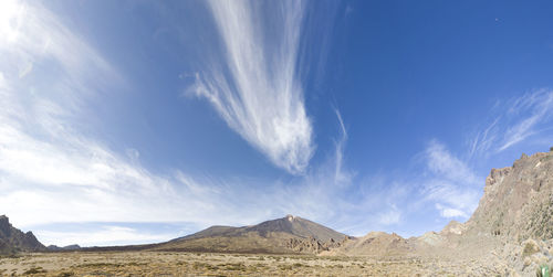 Panoramic landscape from tenerife