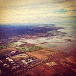 Aerial view of cityscape