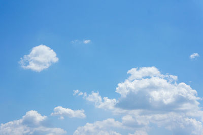 Low angle view of clouds in sky