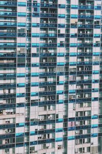 Full frame shot of modern building