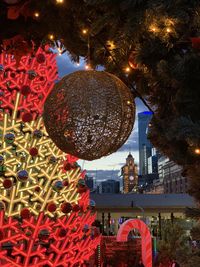 Illuminated christmas tree