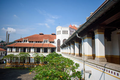 Lawang sewu is a landmark in semarang, central java, indonesia