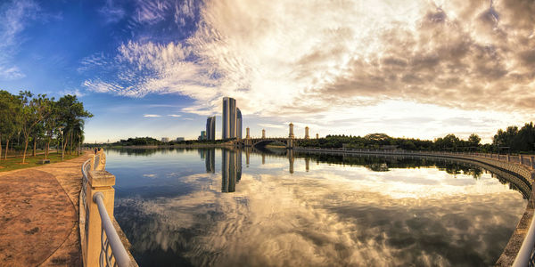 Bridge over river