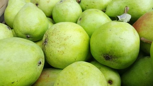 Full frame shot of apples