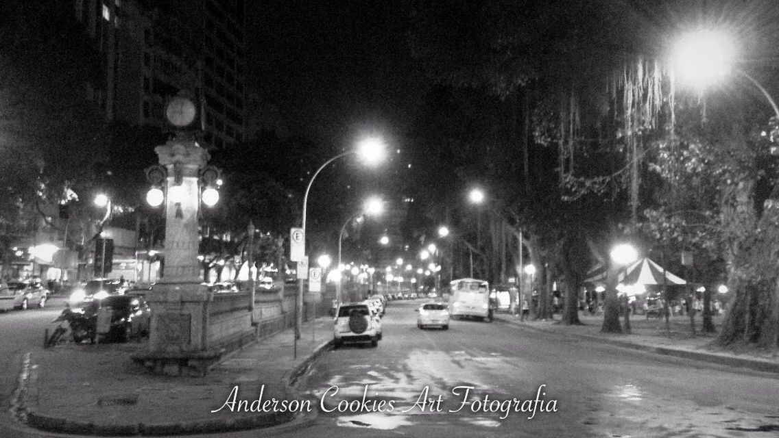 VIEW OF ILLUMINATED STREET LIGHT AT NIGHT