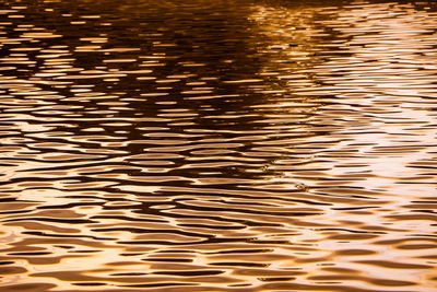Full frame shot of rippled water
