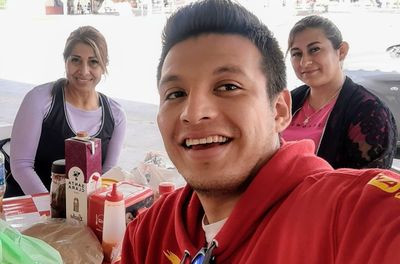 Portrait of a smiling young couple