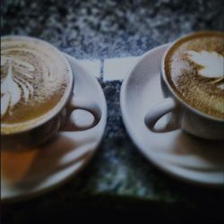 Close-up of coffee cup