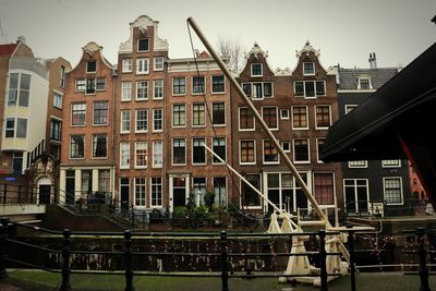 Low angle view of buildings against sky