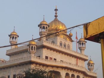 Low angle view of building against sky