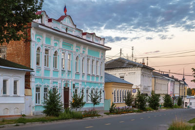 Buildings in city