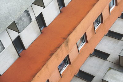 Low angle view of residential building