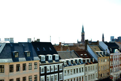 View of buildings in city