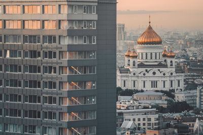 Buildings in city