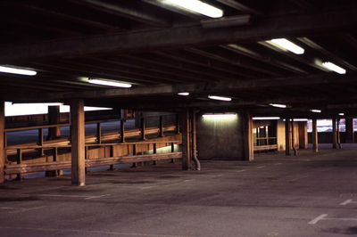 Interior of subway station