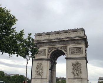 Low angle view of monument