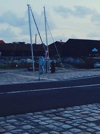 Boats in harbor