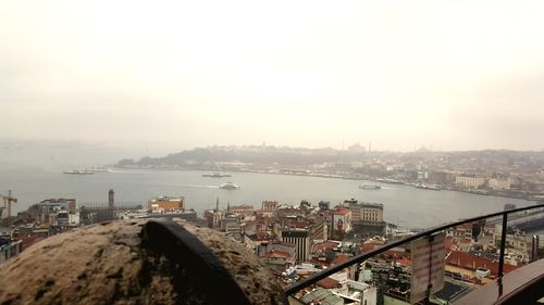 View of city at waterfront