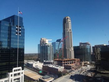 Skyscrapers in city