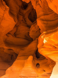 Full frame shot of rock formations