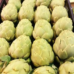 Full frame shot of vegetables in market