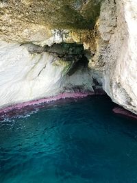 Scenic view of cave