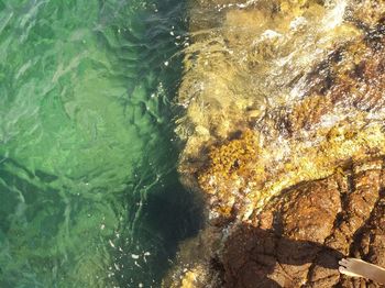 Close-up of sea water